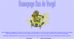 Desktop Screenshot of basdevoogd.nl